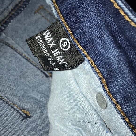 Soft denim ripped super skinny jeans - Picture 6 of 8